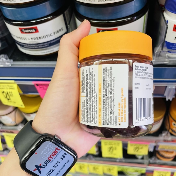 Kẹo dẻo bổ sung vitamin cho bé Little Swisse Multivitamin Gummies