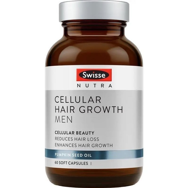 Viên uống mọc tóc, giảm rụng cho nam Swisse Nutra Cellular Hair Growth Mens