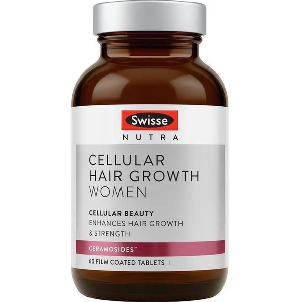 Viên uống mọc tóc, giảm rụng cho nữ Swisse Nutra Cellular Hair Growth Women 60 viên
