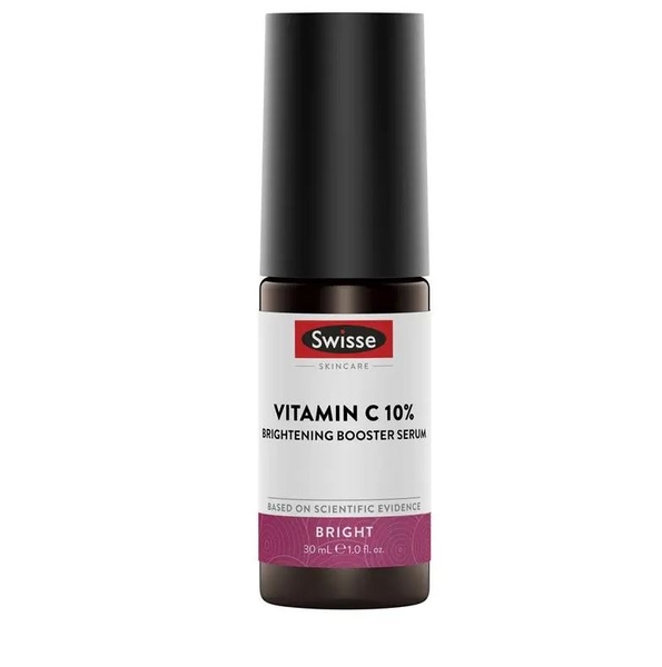 Serum dưỡng sáng da Swisse Beauty Vitamin C 10% Brightening Booster Serum 30ml