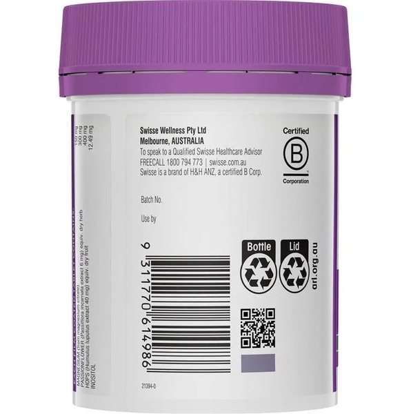 Viên uống hỗ trợ giấc ngủ Swisse Ultiboost Magnesium + Sleep