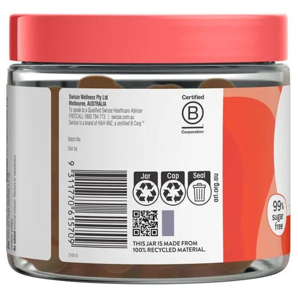 Kẹo dẻo Vitamin tổng hợp Swisse Multivitamin Gummies