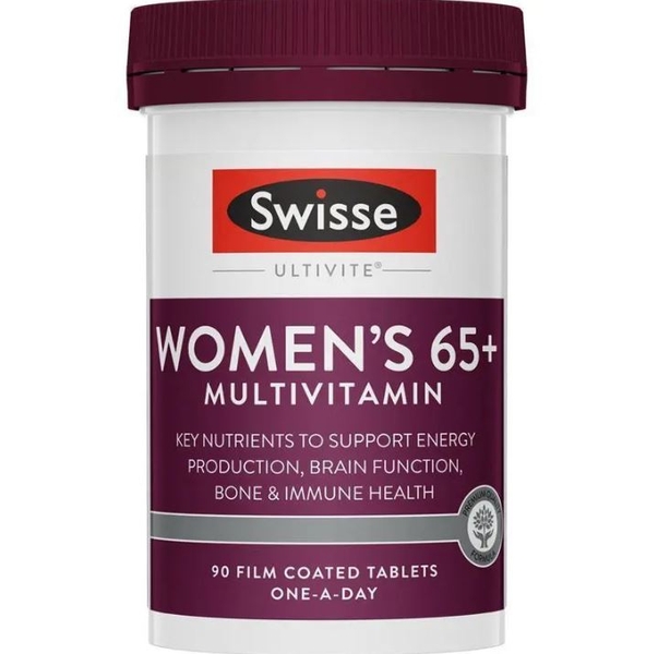 Vitamin tổng hợp cho phụ nữ trên 65 tuổi Swisse Ultivite Women's 65+ Multivitamin
