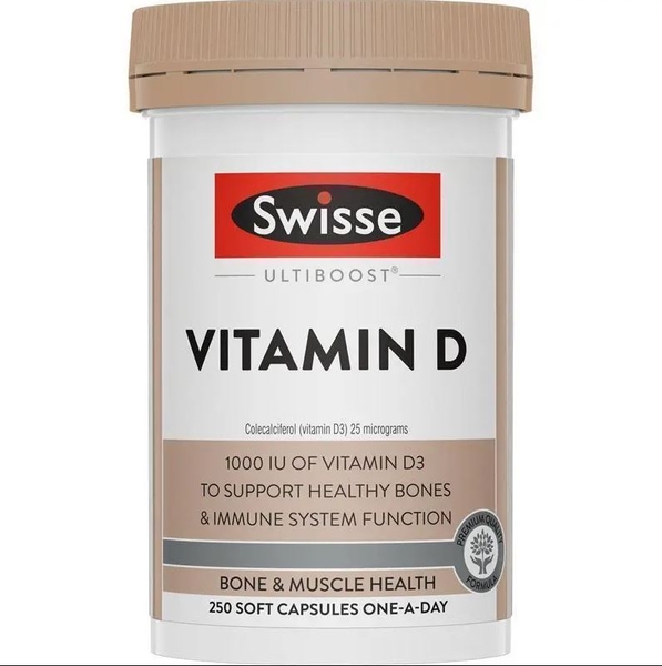 Viên uống bổ sung Vitamin D Swisse Ultiboost