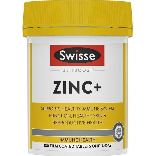 Viên uống bổ sung Kẽm Swisse Ultiboost Zinc+