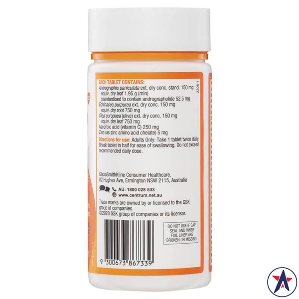 Tăng cường miễn dịch Centrum Immune Defence & Recovery