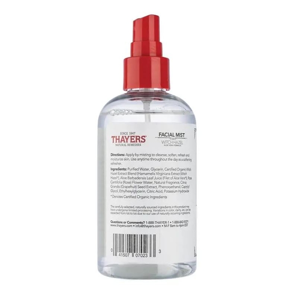 Xịt khoáng hoa hồng Thayers Rose Petal Alcohol-Free Mist Toner