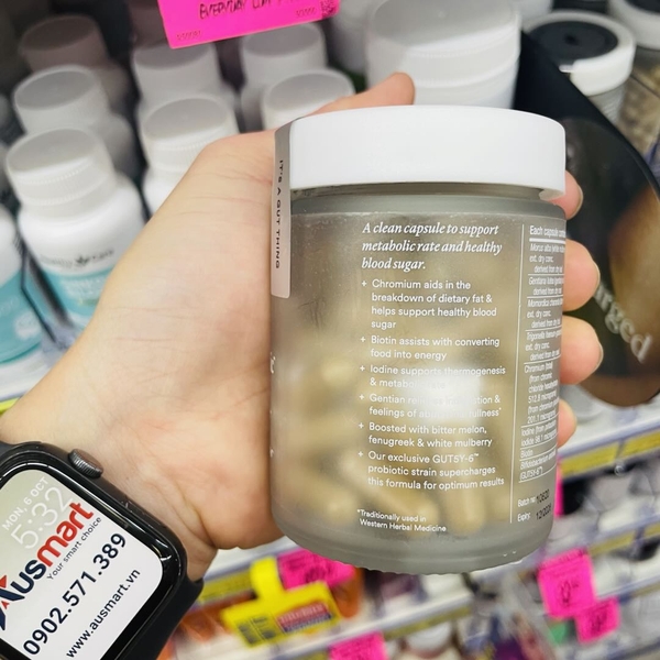 Viên uống hỗ trợ chuyển hóa & kiểm soát cân nặng The Beauty Chef Metabolism Biotic