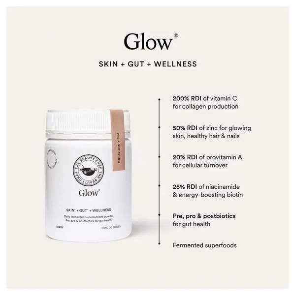 Bột dinh dưỡng lên men làm đẹp da The Beauty Chef Glow Fermented Supernutrient 150g