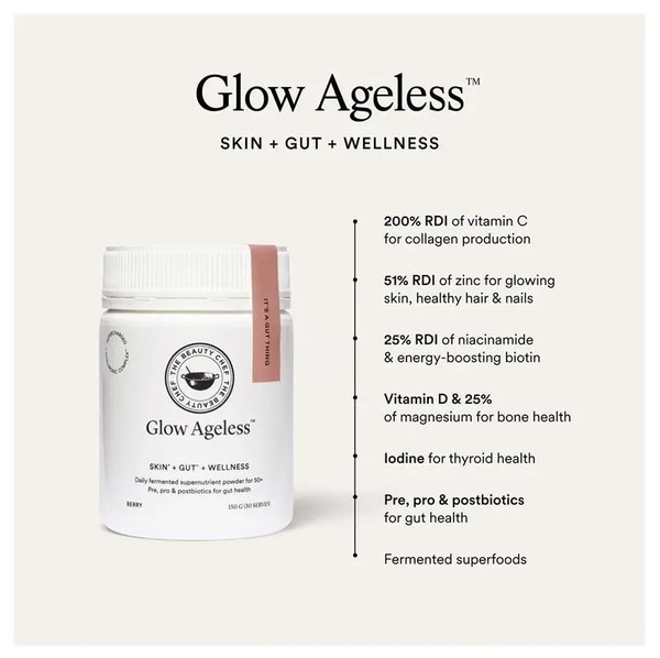 Bột trẻ hóa lên men The Beauty Chef Glow Ageless Fermented Supernutrient 150g