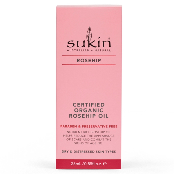 Tinh dầu nụ tầm xuân Rosehip Oil Sukin Certified Organic