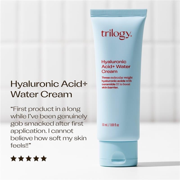 Kem cấp ẩm Hyaluronic Acid Trilogy Water Cream