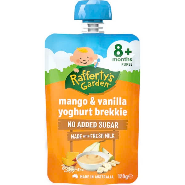 Trái cây nghiền Rafferty's Garden Mango & Vanilla Yoghurt Brekkie