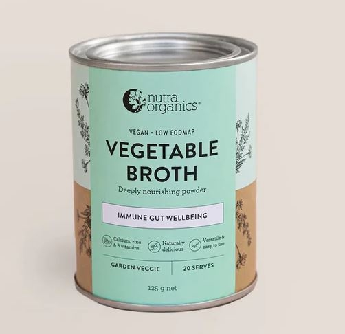 Nước dùng rau củ Nutra Organics Vegetable Broth Garden Veggie