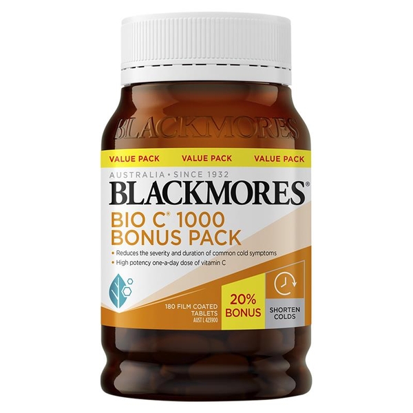Viên uống bổ sung Vitamin C Blackmores Bio C 1000mg