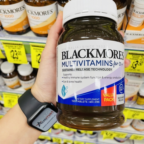 Vitamin tổng hợp cho người trên 50 tuổi Blackmores Multivitamins for 50+
