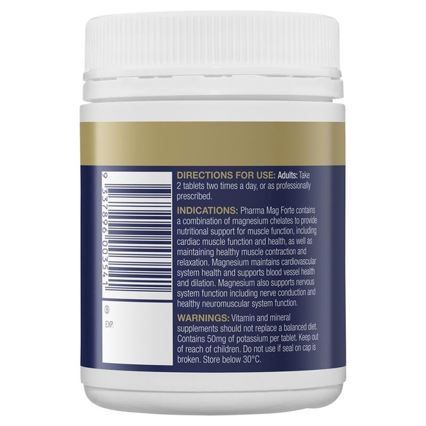 Viên uống bổ tim mạch BioCeuticals Pharma Mag Forte 60 viên