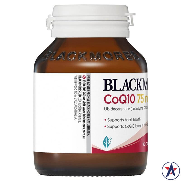 Viên uống bổ tim mạch Blackmores CoQ10 75mg 90 viên