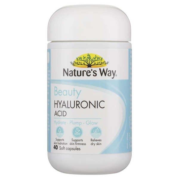 Viên uống cấp nước Nature’s Way Hyaluronic Acid của Úc 40 viên