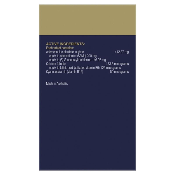 Viên uống hỗ trợ gan & cân bằng tâm trạng BioCeuticals NuroSAMe Plus 60 viên