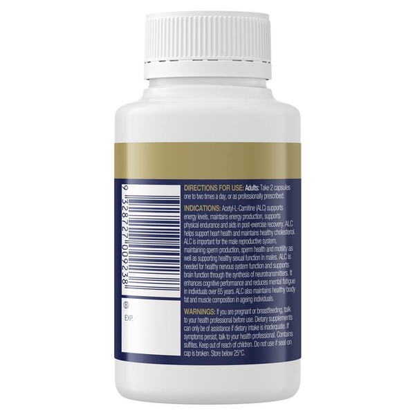 Viên uống hỗ trợ sức khoẻ tim mạch BioCeuticals Acetyl-L-Carnitine 90 viên