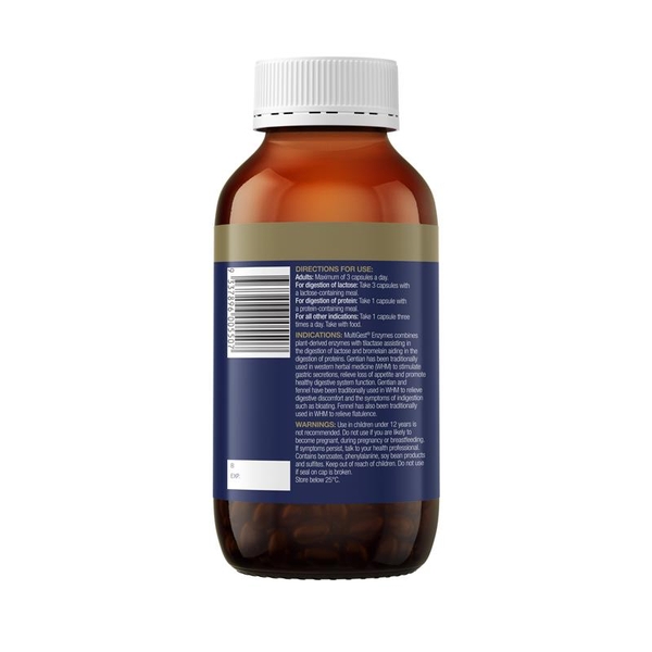 Viên uống hỗ trợ tiêu hoá BioCeuticals MultiGest Enzyme