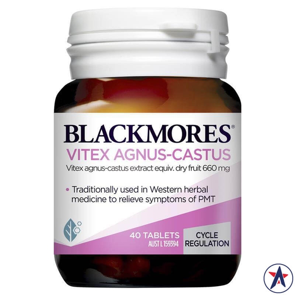 Viên uống nội tiết tố nữ Blackmores Vitex Agnus Castus 40 viên [Pre-order]