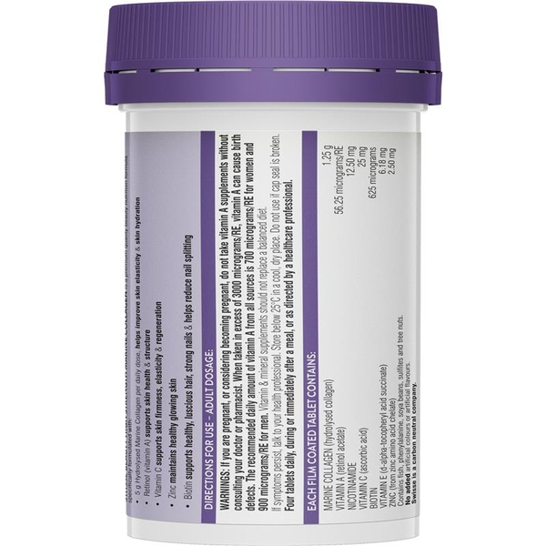 Viên uống Marine Collagen Swisse Beauty High Strength 60 viên