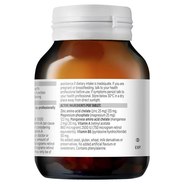 Viên uống bổ sung kẽm Blackmores Bio Zinc