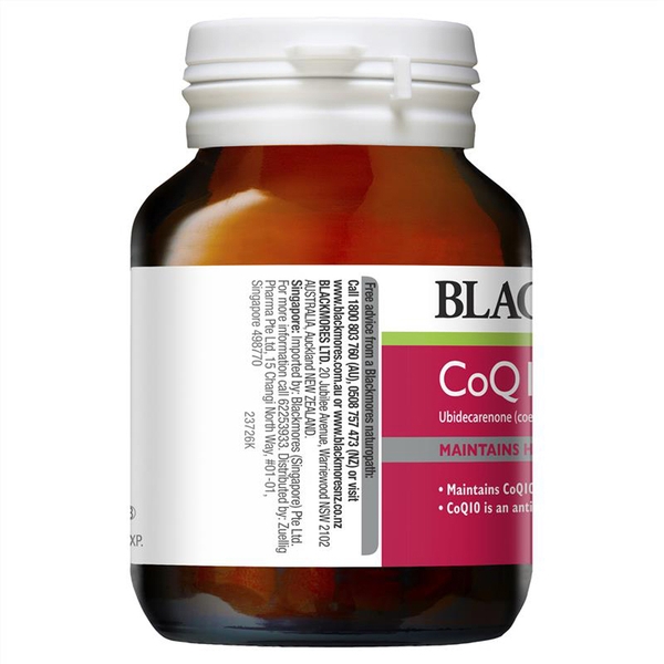 Coenzyme Q10 bổ tim Blackmores CoQ10 150mg High Potency