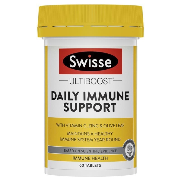 Hỗ trợ hệ miễn dịch hàng ngày Swisse Ultiboost Daily Immune Support 60 viên