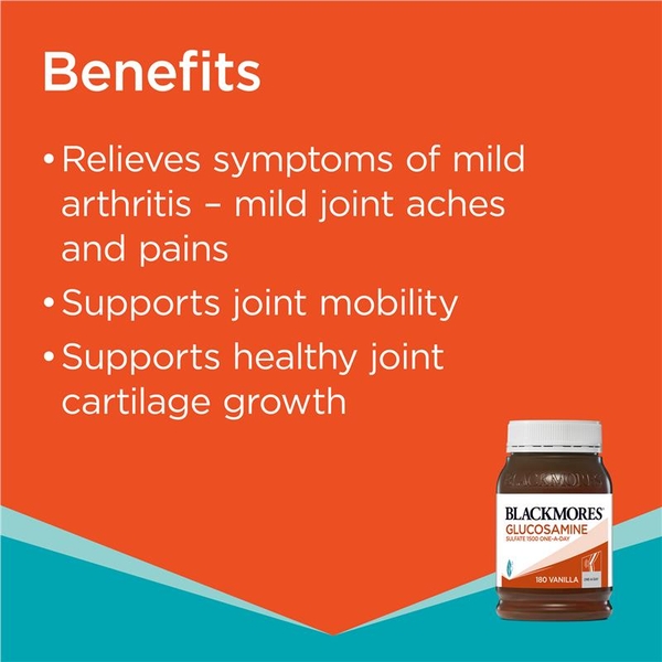 Blackmores Glucosamine Sulfate 1500mg One A Day của Úc