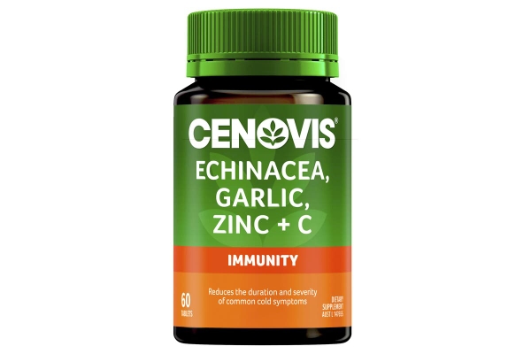 Viên uống Cenovis Echinacea Garlic Zinc + C tăng đề kháng