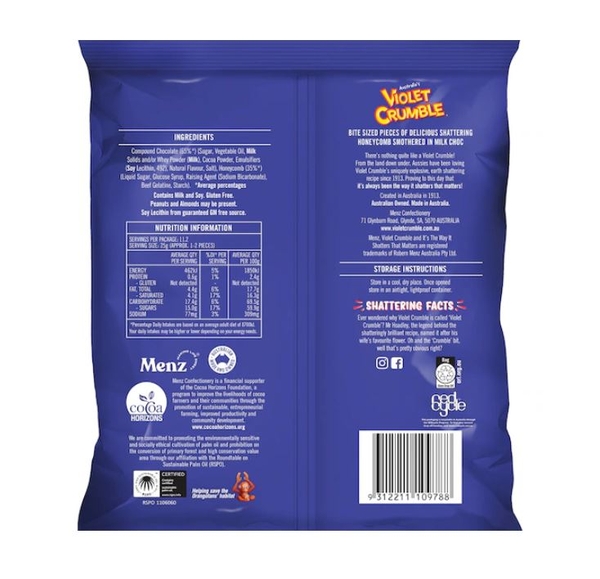 Kẹo sô-cô-la Violet Crumble Chocolate Share