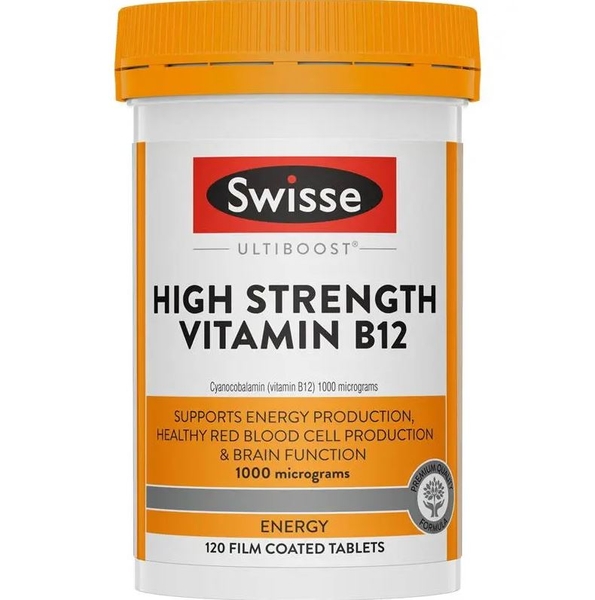 Viên uống Swisse High Strength Vitamin B12
