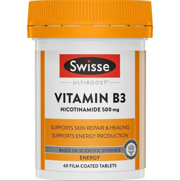 Viên uống Swisse Ultiboost Vitamin B3
