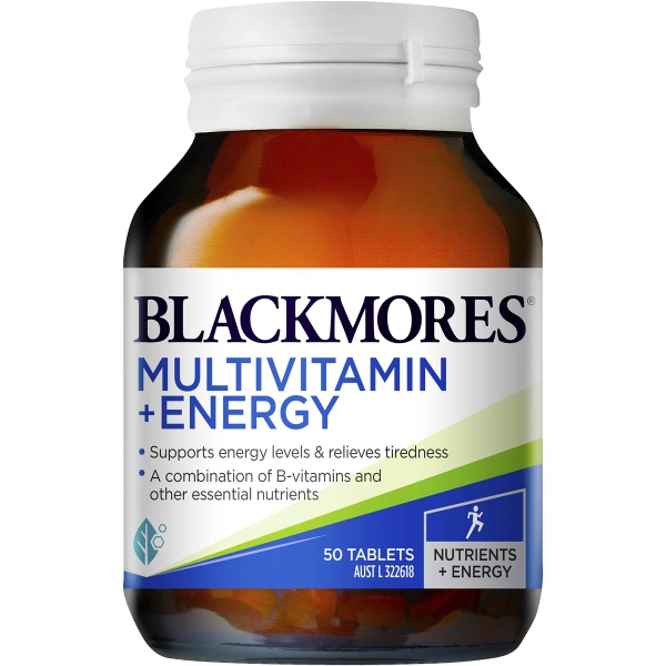 Vitamin tổng hợp Blackmores Multivitamin & Energy của Úc