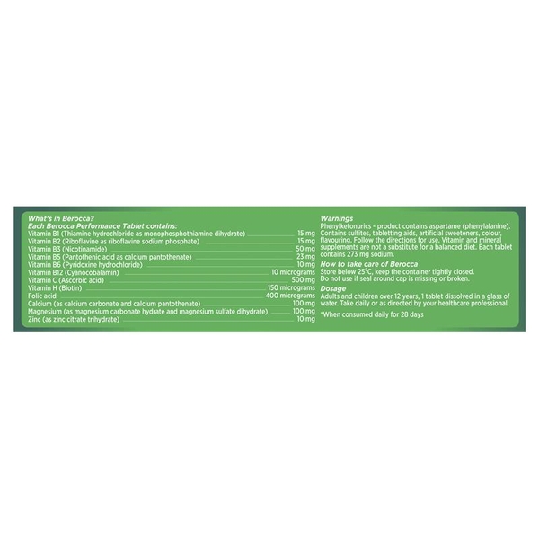 Viên sủi Berocca Orange Energy Performance