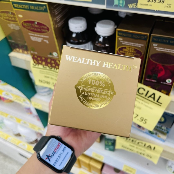 Viên uống cân bằng đường huyết Wealthy Health Maxi Blood Sugar Balance 60 viên