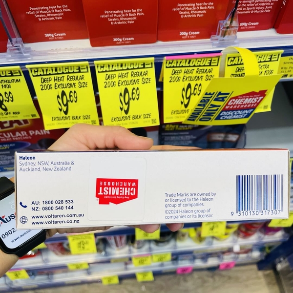 Kem bôi đau nhức xương khớp 12 giờ Voltaren Osteo Gel 100g