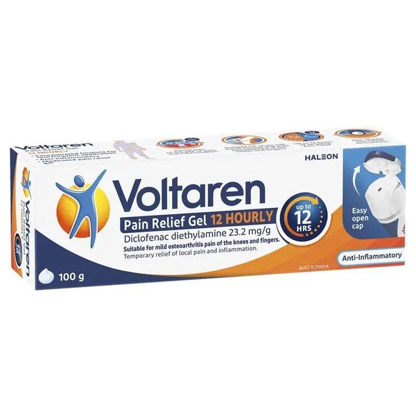 Kem bôi đau nhức xương khớp 12 giờ Voltaren Osteo Gel 100g