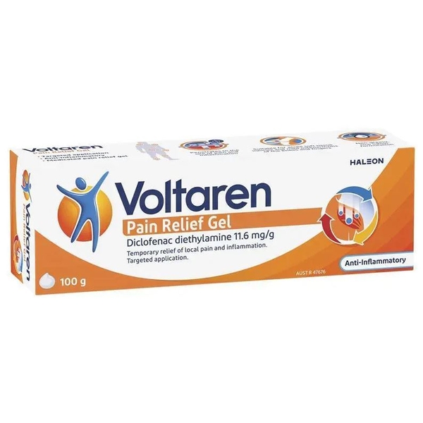 Gel bôi Voltaren Emulgel hỗ trợ giảm sưng, đau, kháng viêm
