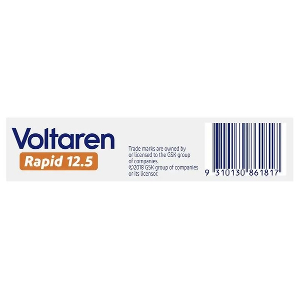 Thuốc giảm đau và chống viêm Voltaren Rapid 12.5, Pain Relief