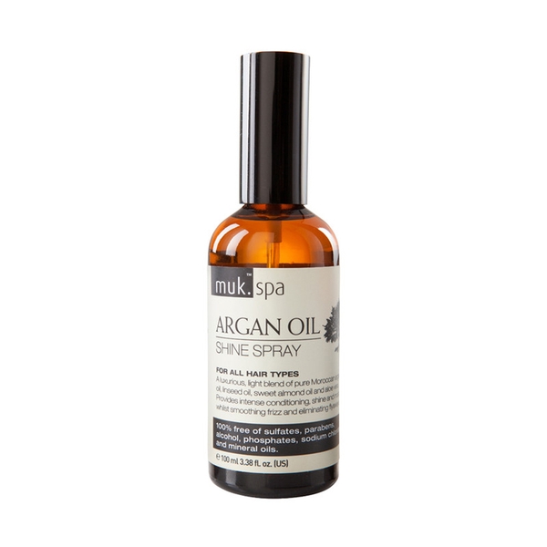 Xịt phủ bóng chăm sóc tóc Muk Spa Argan Oil Shine Spray 100ml [Pre-order]