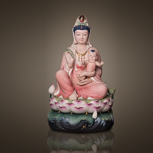 Ý nghĩa Thờ tượng Quan Âm Tống Tử trong văn hóa tâm linh người Việt