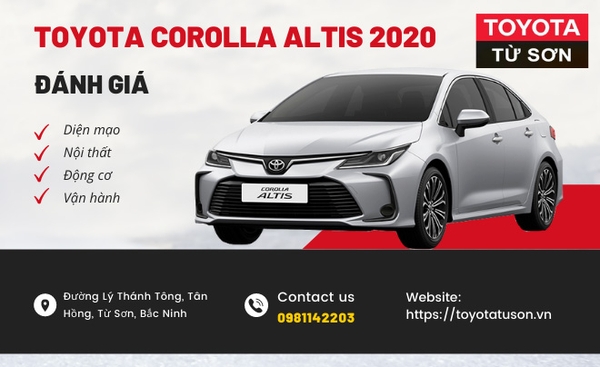 Toyota Corolla Altis Thông số Bảng giá  Ưu đãi tháng 032023