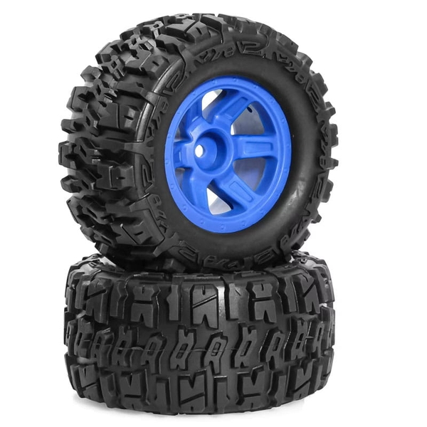 Bánh xe 130mm V4 khớp lục giác 12mm chuyên xe RC Offroad, Crawler, vượt ...