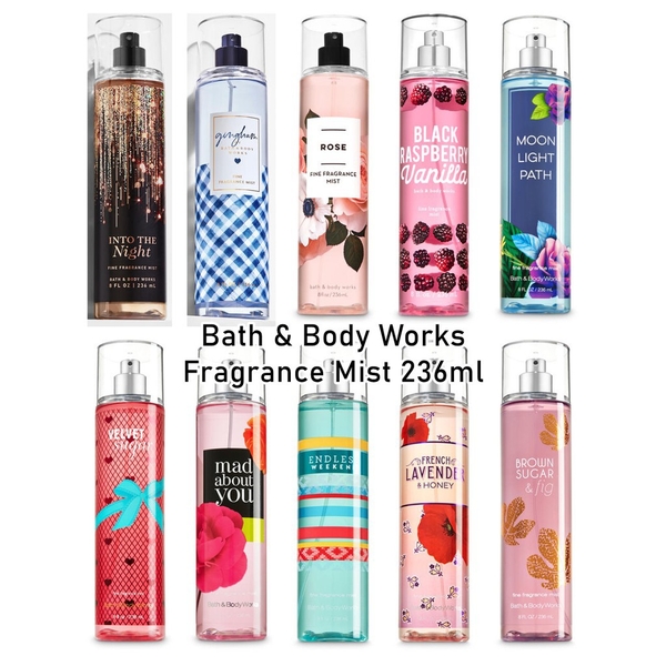 [Đủ mùi] Bath & body works mist