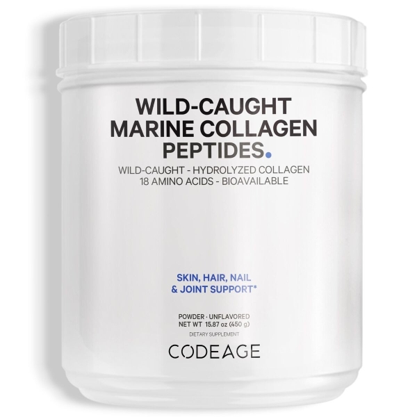 CodeAge Wildcaught Marine Collagen peptides