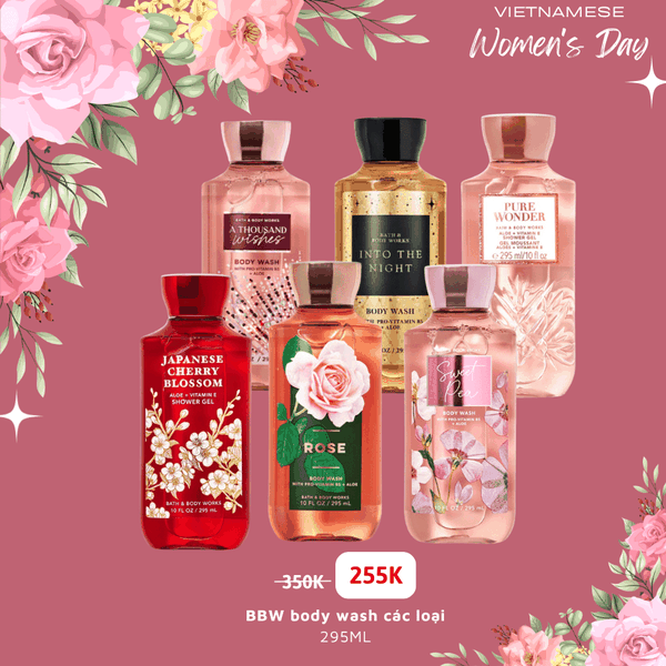 [Đủ mùi] Bath & Body Works Body Wash